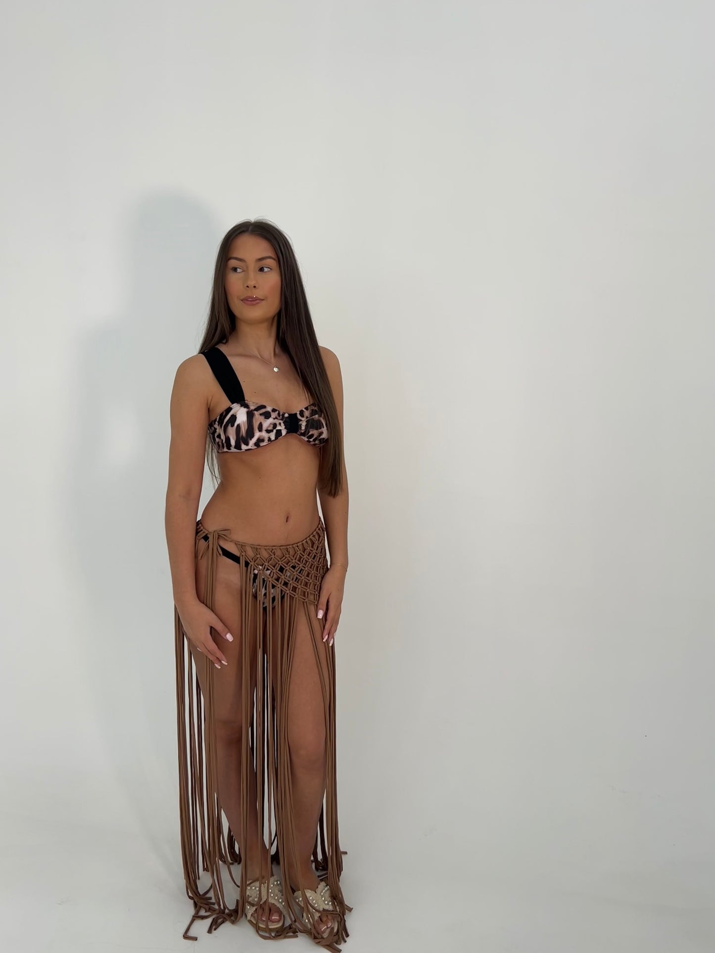 Desert sands tassel skirt